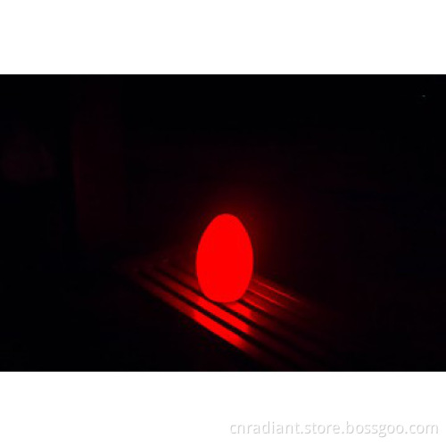 Rechargeable Egg shaped LED Furniture, multi-color,RF remote control
